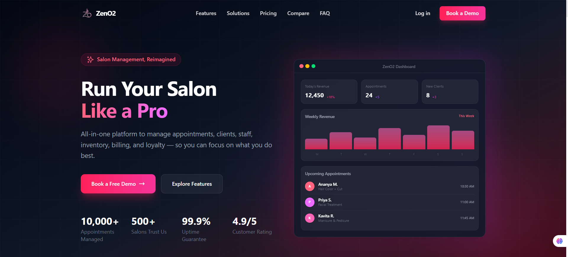 ZenO2 – Service Management Software
